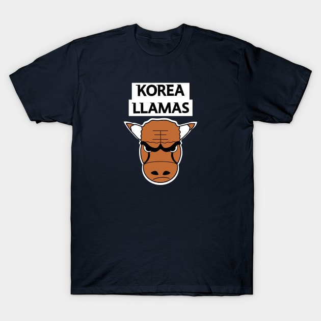 Korea Llamas T-Shirt by osaya